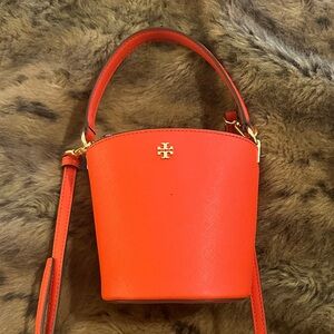 Tory Burch Vibrant Orange Mini Bag